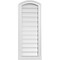 Ekena Millwork Arch Top Surface Mount PVC Gable Vent w/ 2"W x 2"P Brickmould Sill Frame, 14"W x 34"H GVPAR14X3403SN - alternate 1